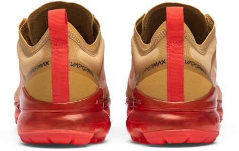 耐克空气VaporMax 2019俱乐部金红光鞋 AR6631-701 Details for 耐克空气VaporMax 2019俱乐部金红光鞋 AR6631-701