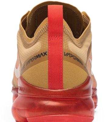 Nike Air VaporMax 2019 Oro Club Brillo Ámbar AR6631-701 Sizing Nike Air VaporMax 2019 Oro Club Brillo Ámbar AR6631-701