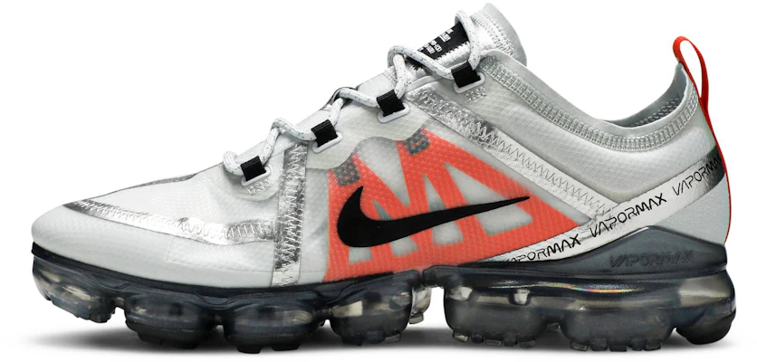 Air vapormax 2019 pure platinum team orange outlet