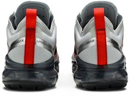 Nike Air VaporMax 2019 Platino Puro Naranja Equipo AR6631-003 Details for Nike Air VaporMax 2019 Platino Puro Naranja Equipo AR6631-003