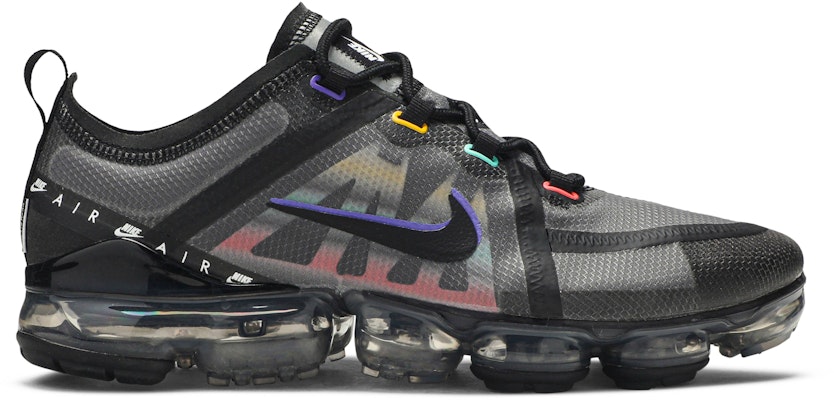 Nike vapormax 2019 black multi best sale