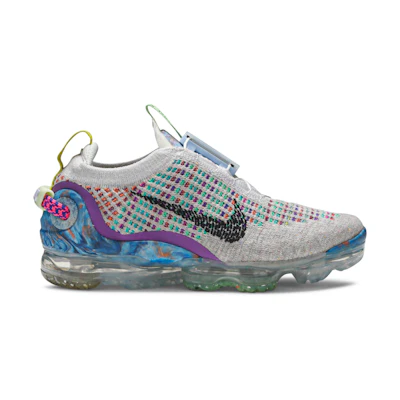 (GS) Nike Air VaporMax 2020 Flyknit 'Pure Platinum Multi-Color'