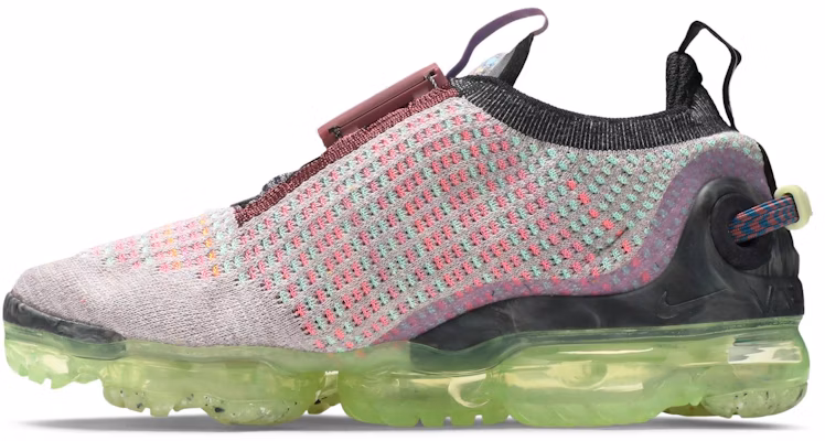 (Women) Nike Air VaporMax 2020 Flyknit 'Violet Ash Volt' CV8821-501 Lookbook (Women) Nike Air VaporMax 2020 Flyknit 'Violet Ash Volt' CV8821-501