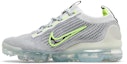 Lookbook Nike Air VaporMax 2021 FK 'Wolf Grey White Volt' Lelaki Wanita DH4085-001