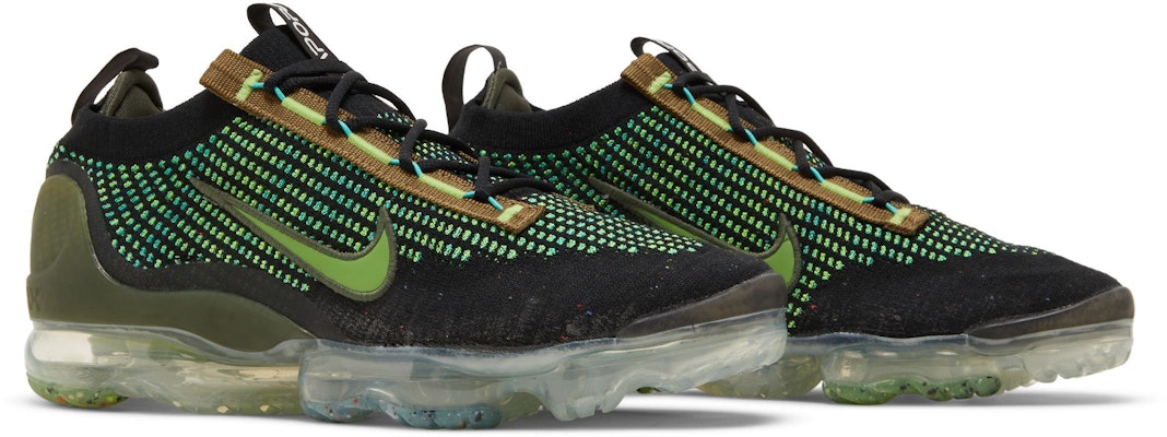 Nike Air VaporMax 2021 Flyknit ''Noir Chlorophylle'' DQ7640-001 1
