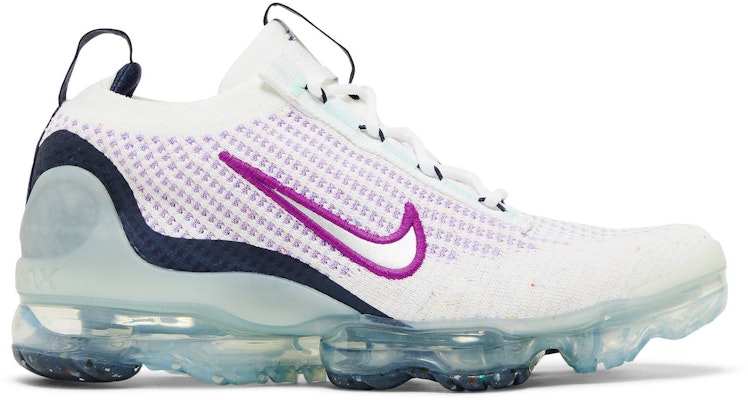 (Grade School) Nike Air VaporMax 2021 Flyknit 'White Violet Frost' DB1550-105 Buy (Grade School) Nike Air VaporMax 2021 Flyknit 'White Violet Frost' DB1550-105