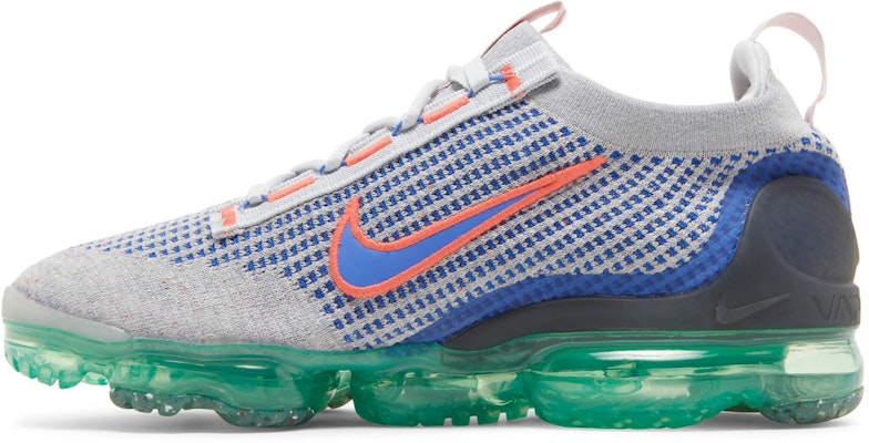 Nike Air VaporMax 2021 Flyknit 'Kelabu Serigala Biru Sederhana' DQ3974-001 Lookbook Nike Air VaporMax 2021 Flyknit 'Kelabu Serigala Biru Sederhana' DQ3974-001