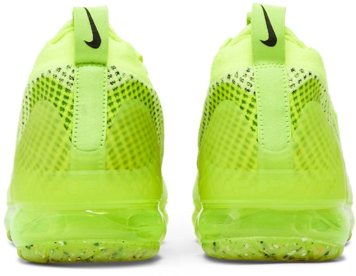 Nike Air VaporMax 2021 Flyknit Next Nature 'Volt Black' FD0761-700 Details for Nike Air VaporMax 2021 Flyknit Next Nature 'Volt Black' FD0761-700