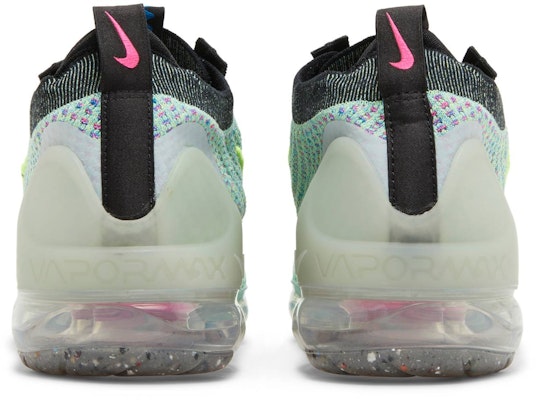 Nike Air VaporMax 2021 Flyknit Next Nature 'Volt Photo Blue' DX3368-700 Details for Nike Air VaporMax 2021 Flyknit Next Nature 'Volt Photo Blue' DX3368-700