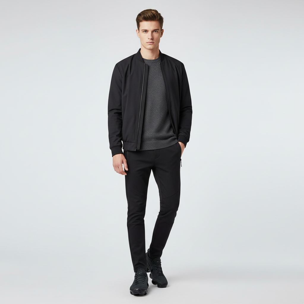 Lookbook Nike Air VaporMax 2023 Flyknit 'Hitam Arang' DV1678-006