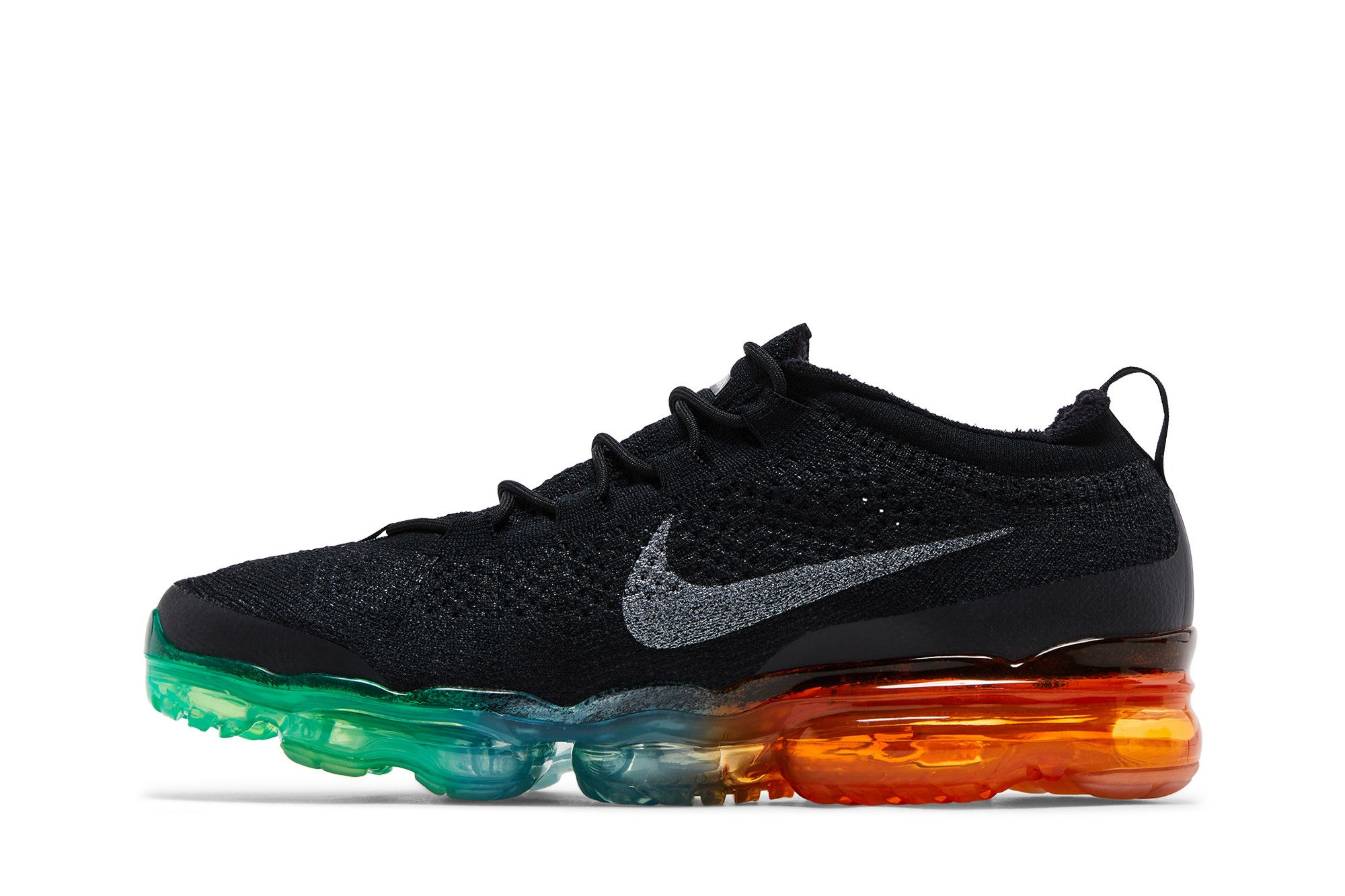 Shop 耐克Air VaporMax 2023 Flyknit 黑绿Strike Curry配色 DV1678-014