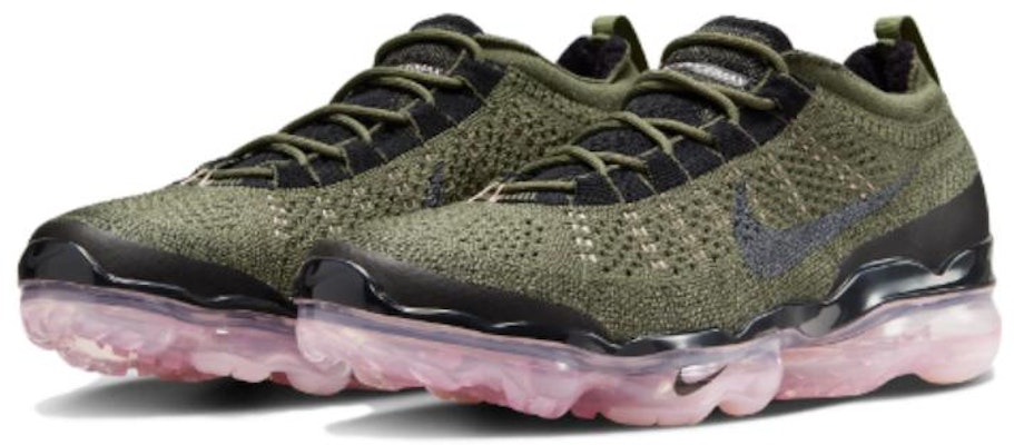 Nike VaporMax 2023 舒適防滑耐磨 低幫跑步鞋 男款 綠色 Lookbook Nike VaporMax 2023 舒適防滑耐磨 低幫跑步鞋 男款 綠色