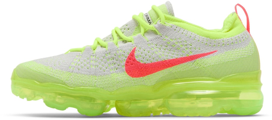 Nike VaporMax Flyknit 2023 防滑耐磨 低筒 跑步鞋 男款 綠灰色 Lookbook Nike VaporMax Flyknit 2023 防滑耐磨 低筒 跑步鞋 男款 綠灰色