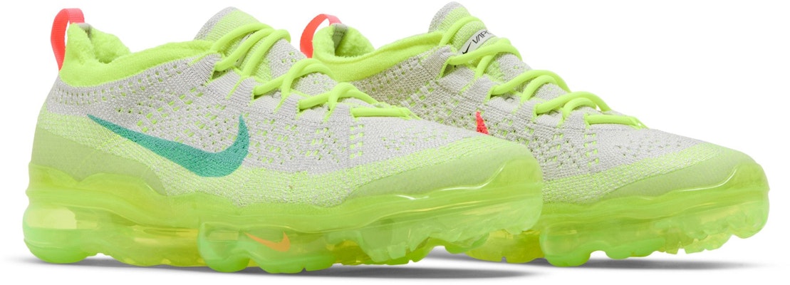 Nike VaporMax Flyknit 2023 防滑耐磨 低筒 跑步鞋 男款 綠灰色 Cheap Nike VaporMax Flyknit 2023 防滑耐磨 低筒 跑步鞋 男款 綠灰色