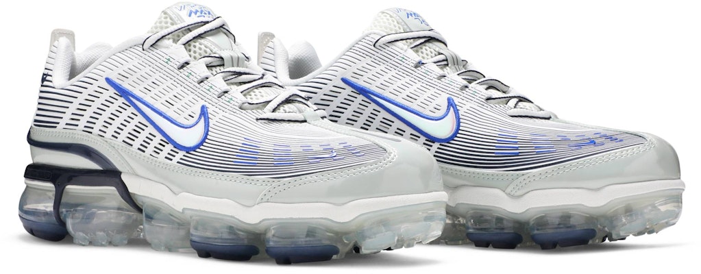 White and 2025 blue vapormax 219