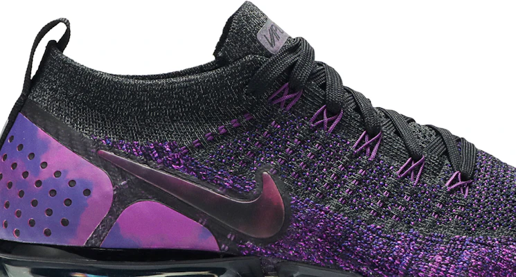 Air vapormax flyknit 2 top black/night purple/vivid purple/regency purple