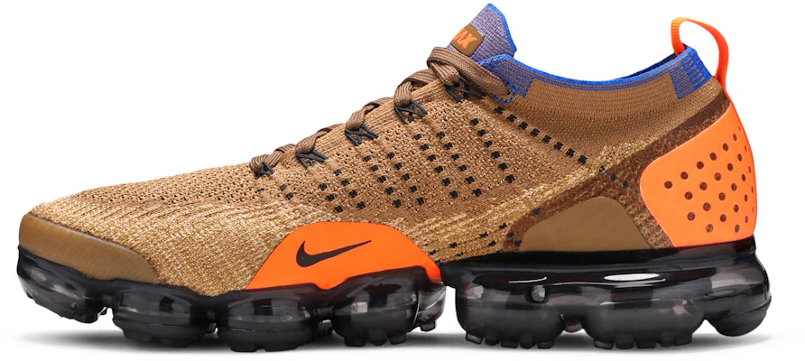 耐吉 Air VaporMax Flyknit 2 金褐色 飛速藍 942842-203 Lookbook 耐吉 Air VaporMax Flyknit 2 金褐色 飛速藍 942842-203
