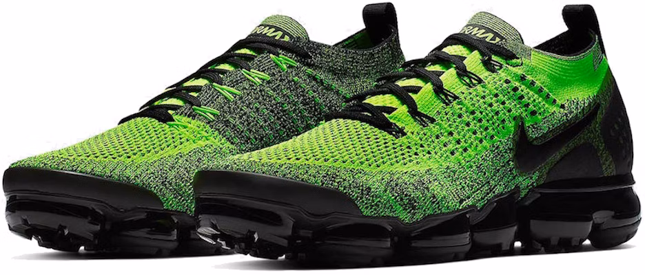 Nike Air VaporMax Flyknit 2 Volt Black 942842-701 Lookbook Nike Air VaporMax Flyknit 2 Volt Black 942842-701