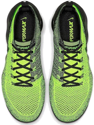 Nike Air VaporMax Flyknit 2 Volt Black 942842-701 Shop Nike Air VaporMax Flyknit 2 Volt Black 942842-701