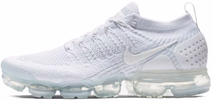 Nike Air VaporMax Flyknit 2 White Pure Platinum 942842-100 Nike Air VaporMax Flyknit 2 White Pure Platinum 942842-100