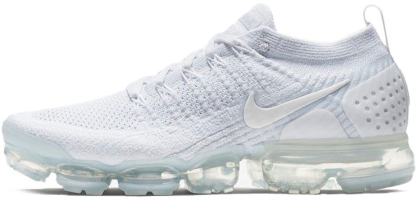Nike Air VaporMax Flyknit 2 White Pure Platinum 942842-100 Buy Nike Air VaporMax Flyknit 2 White Pure Platinum 942842-100