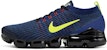 Nike Air VaporMax Flyknit 3.0 'Deep Royal Volt' Lelaki Wanita Kasut Popular. AJ6900-402