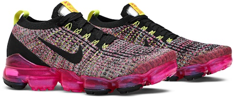 (W) Nike Air VaporMax Flyknit 3 'Negro Rosa Explosivo' AJ6910-006 Cheap (W) Nike Air VaporMax Flyknit 3 'Negro Rosa Explosivo' AJ6910-006