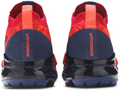 Nike Vapormax 3 氣墊 低幫 跑步鞋 男女同款 紅藏青 Details for Nike Vapormax 3 氣墊 低幫 跑步鞋 男女同款 紅藏青