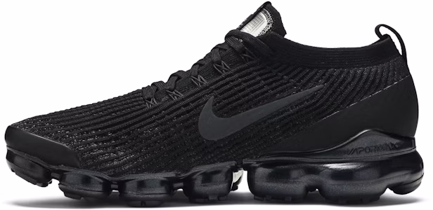 Nike Air VaporMax Flyknit 3 'Triple Black' Pria/Wanita Hitam Sneakers AJ6900-004 Lookbook Nike Air VaporMax Flyknit 3 'Triple Black' Pria/Wanita Hitam Sneakers AJ6900-004