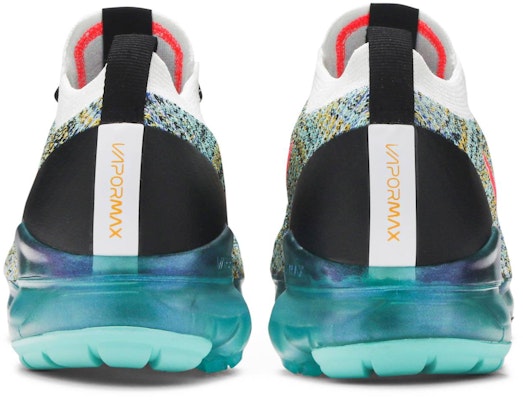 Nike Air VaporMax Flyknit 3 'Turquoise Crimson' Lelaki/Perempuan AJ6900-104 Details for Nike Air VaporMax Flyknit 3 'Turquoise Crimson' Lelaki/Perempuan AJ6900-104