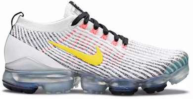 Nike Air VaporMax Flyknit 3 'White Dynamic Yellow' AJ6900-103 Nike Air VaporMax Flyknit 3 'White Dynamic Yellow' AJ6900-103