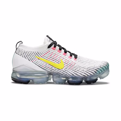 Nike Air VaporMax Flyknit 3 'White Dynamic Yellow'