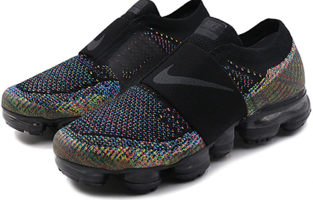 耐克Air VaporMax Flyknit 黑彩虹 AA4155-003-YC Order 耐克Air VaporMax Flyknit 黑彩虹 AA4155-003-YC