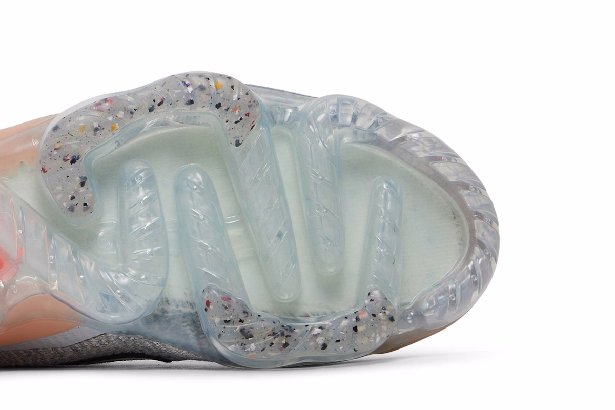 Nike Air VaporMax Flyknit 'Grey Fog Bright Mango' 2021