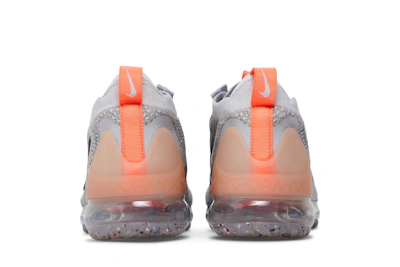 Nike Air VaporMax Flyknit 'Grey Fog Bright Mango' 2021