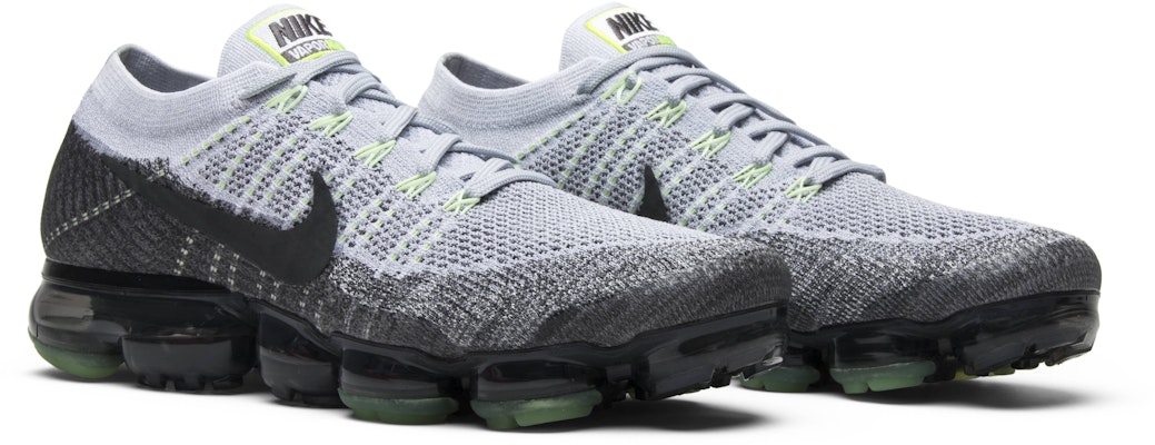 Nike Air VaporMax Kelabu Neon 922915-002 Cheap Nike Air VaporMax Kelabu Neon 922915-002