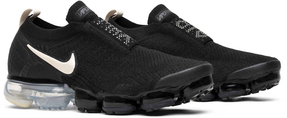 Nike air vapormax flyknit moc 2 black clearance cream