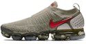 Buy Nike Air VaporMax Moc 2 Neutral Olive Habanero Red AH7006-200