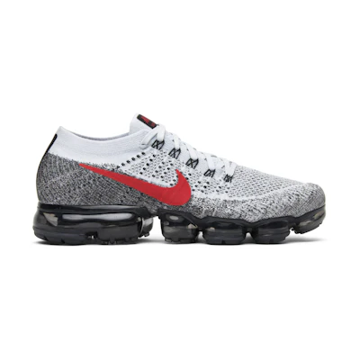 Nike Air VaporMax Platinum Red Black