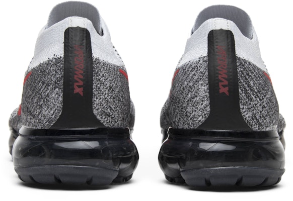 耐克Air VaporMax 白金红黑 849558-020 Details for 耐克Air VaporMax 白金红黑 849558-020