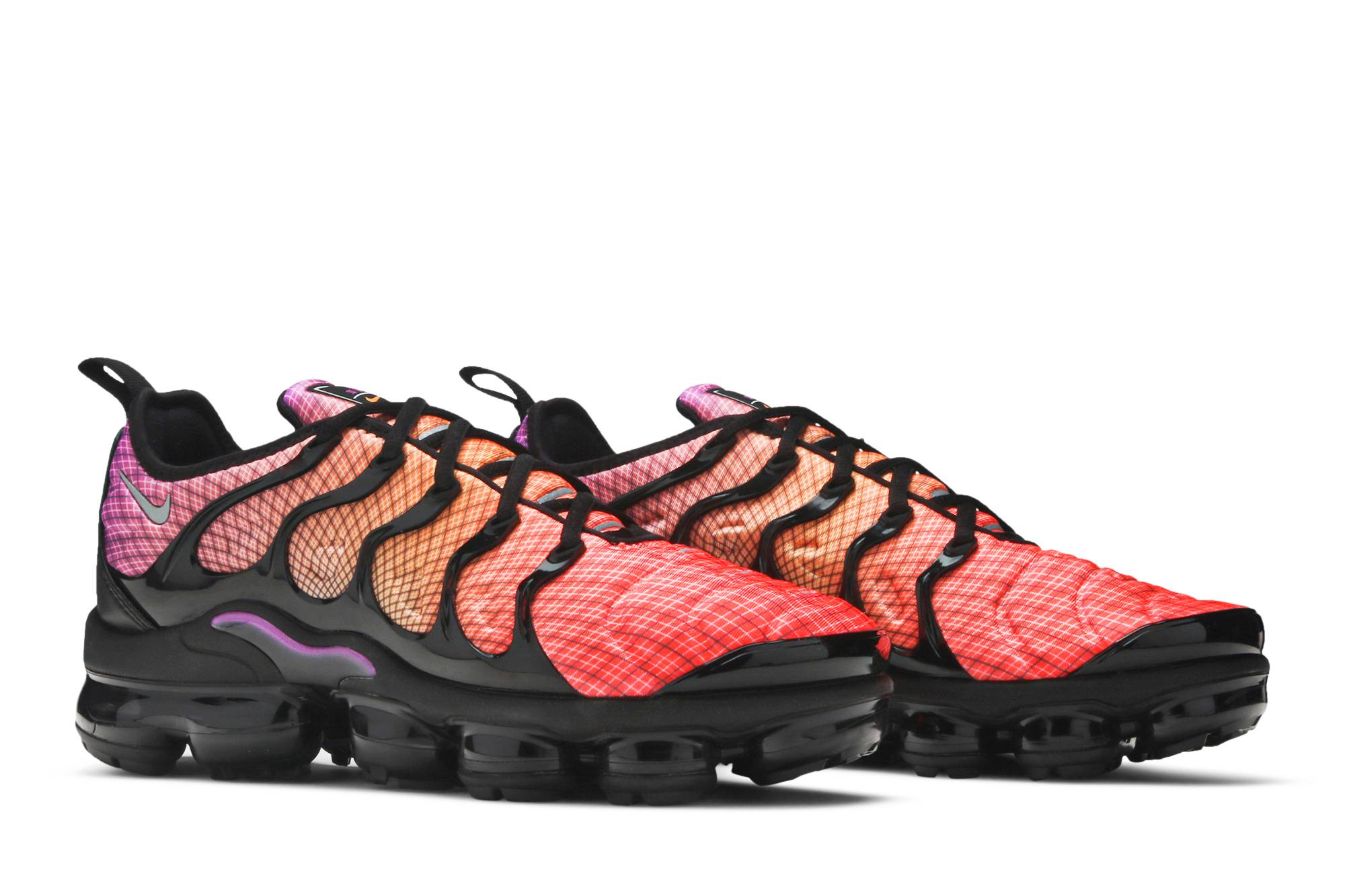 Cheap 耐吉Air VaporMax Plus 紅橙紫漸變