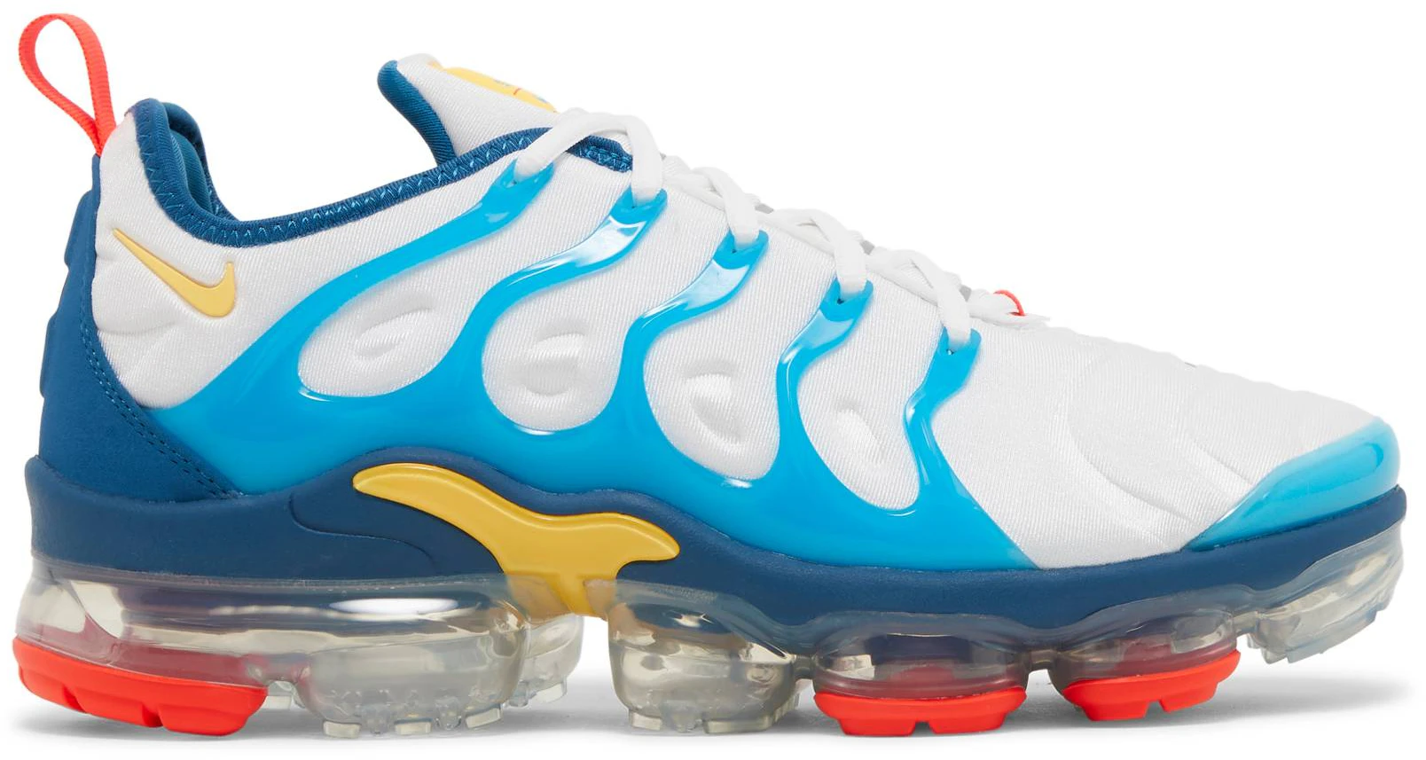 Nike air vapormax plus clearance white blue force blue fury