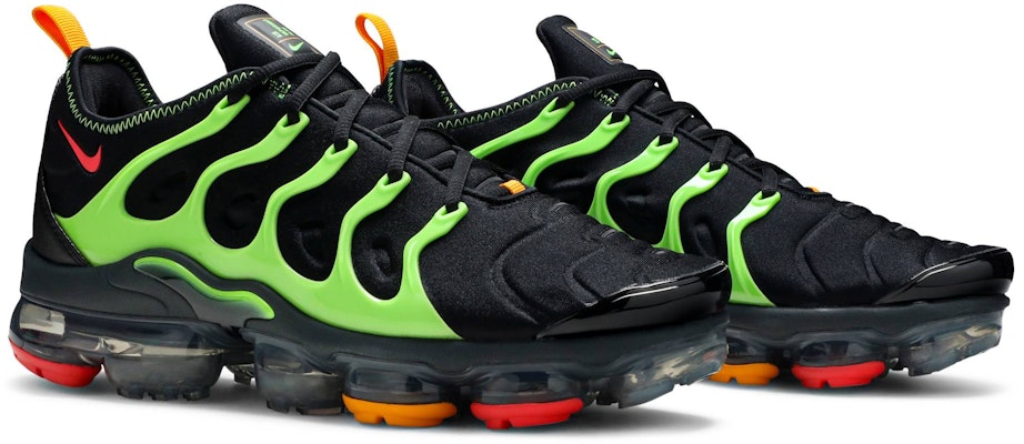 Nike vapormax sales plus lime green