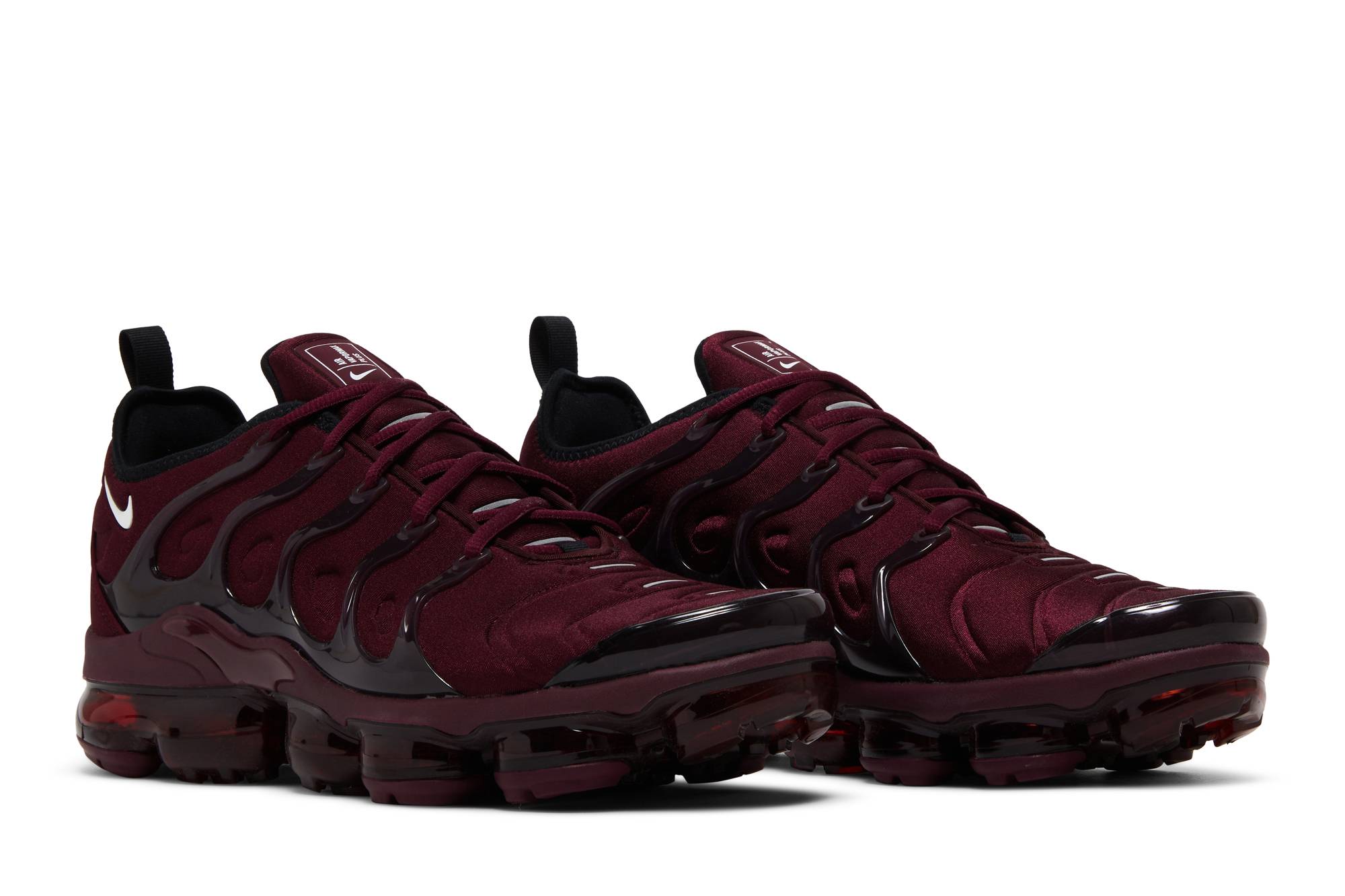 vapormax maroon and black