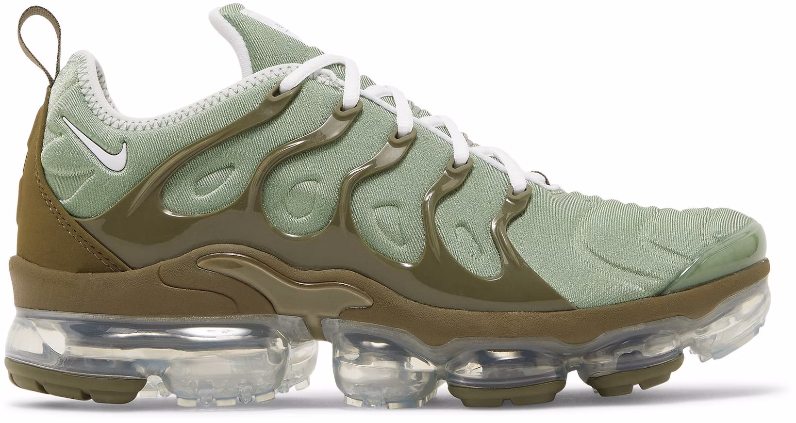 Green nike air vapormax plus on sale