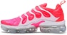 (W) Nike Air VaporMax Plus 'Pink Blast' Wanita Lelaki Sneakers Sporty CZ7995-001