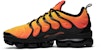 Nike Air VaporMax Plus Hitam Jingga Crimson 924453-006