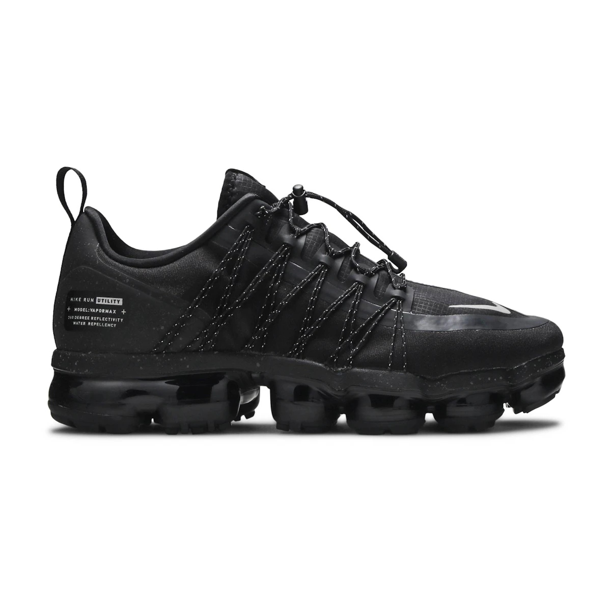 Buy Nike Air VaporMax Run Utility Black Reflect Silver AQ8810 003 Novelship