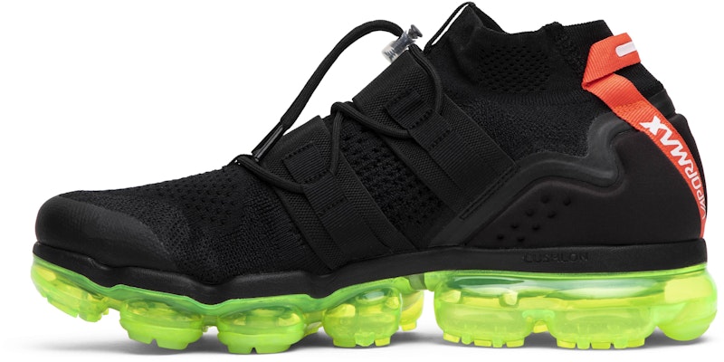 Nike Air VaporMax Utility Black Volt Bright Crimson AH6834 007