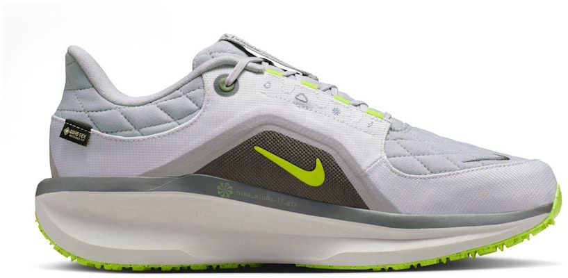 ナイキ エア ウィンフロー 11 GTX ライトスモークグレー/サイバー FQ1358-005 Details for ナイキ エア ウィンフロー 11 GTX ライトスモークグレー/サイバー FQ1358-005